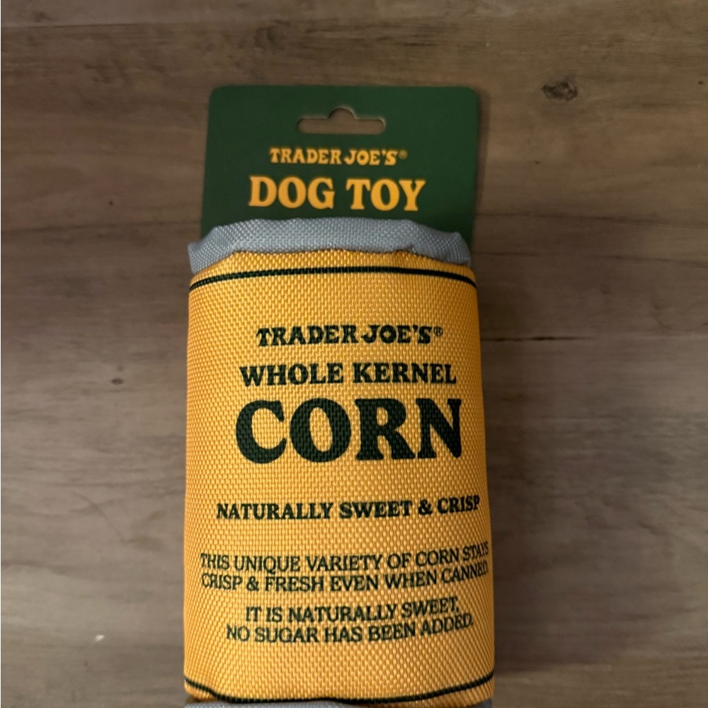 Trader Joe's Yellow Dog Toy